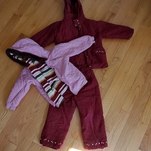 Gymboree snow jacket and pants